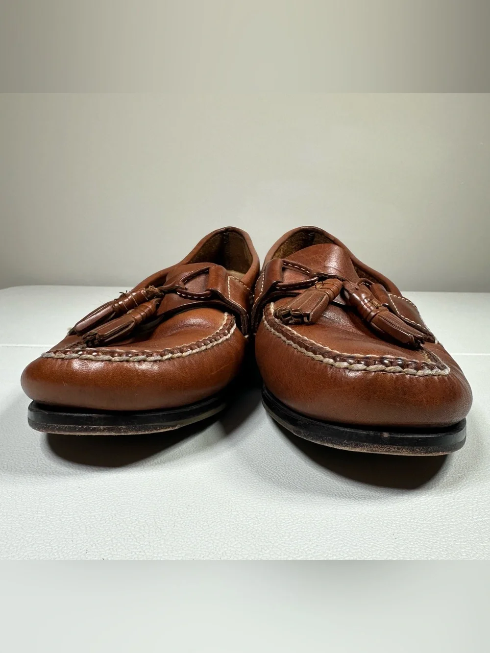 Johnston & Murphy Leather Tassel Loafers